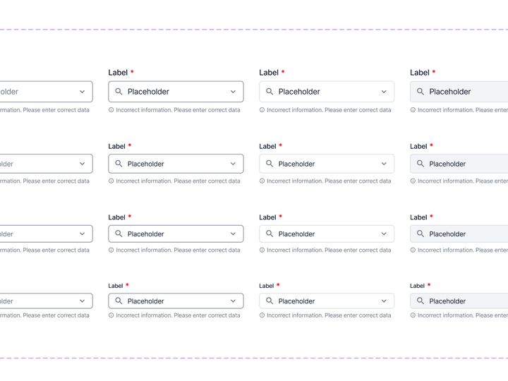 Input field component